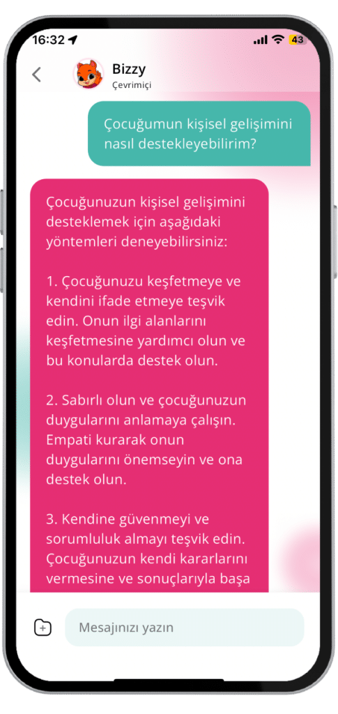 Ebeveyn Danışmanı bizzy